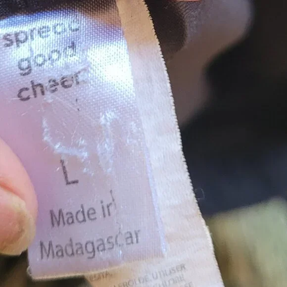 Black Scrubs Size Large - Picture 2 of 7